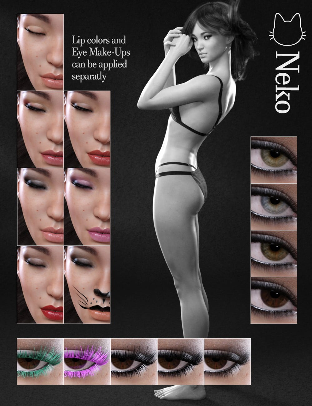 Neko HD for Genesis 8 Female
