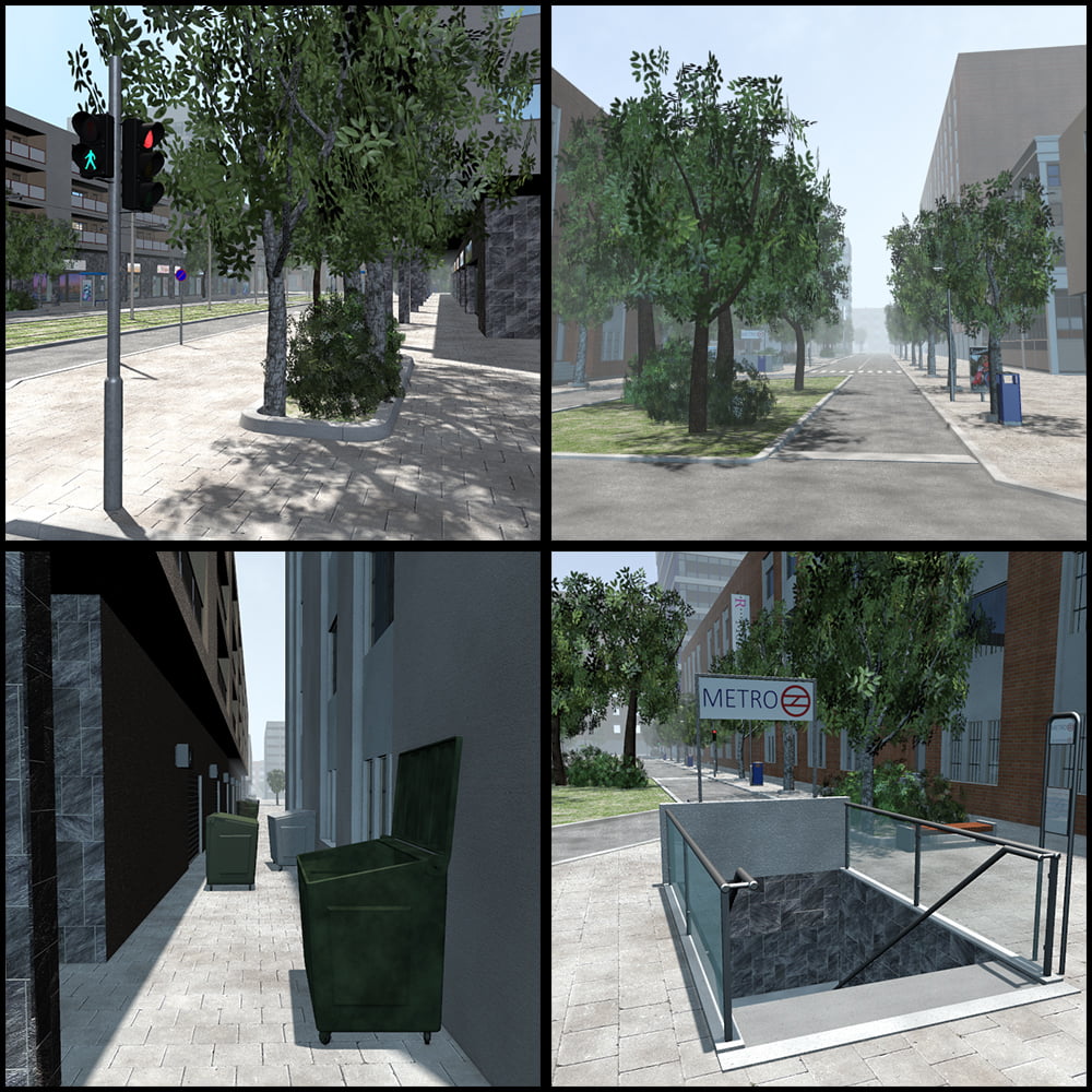 Polygon City, the City Center