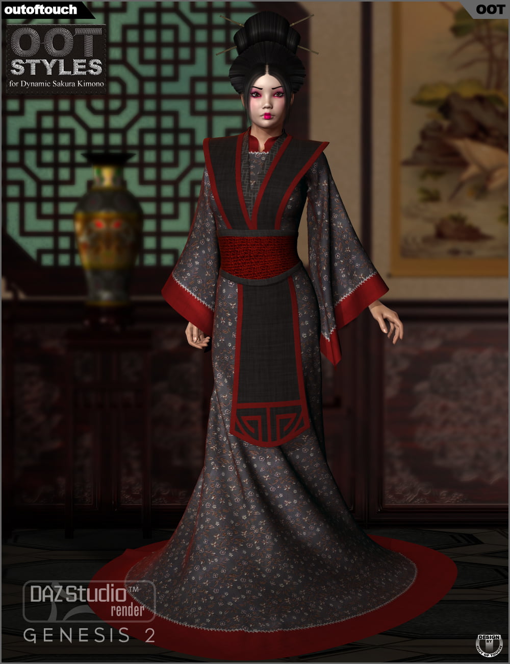 OOT Styles for Dynamic Sakura Kimono