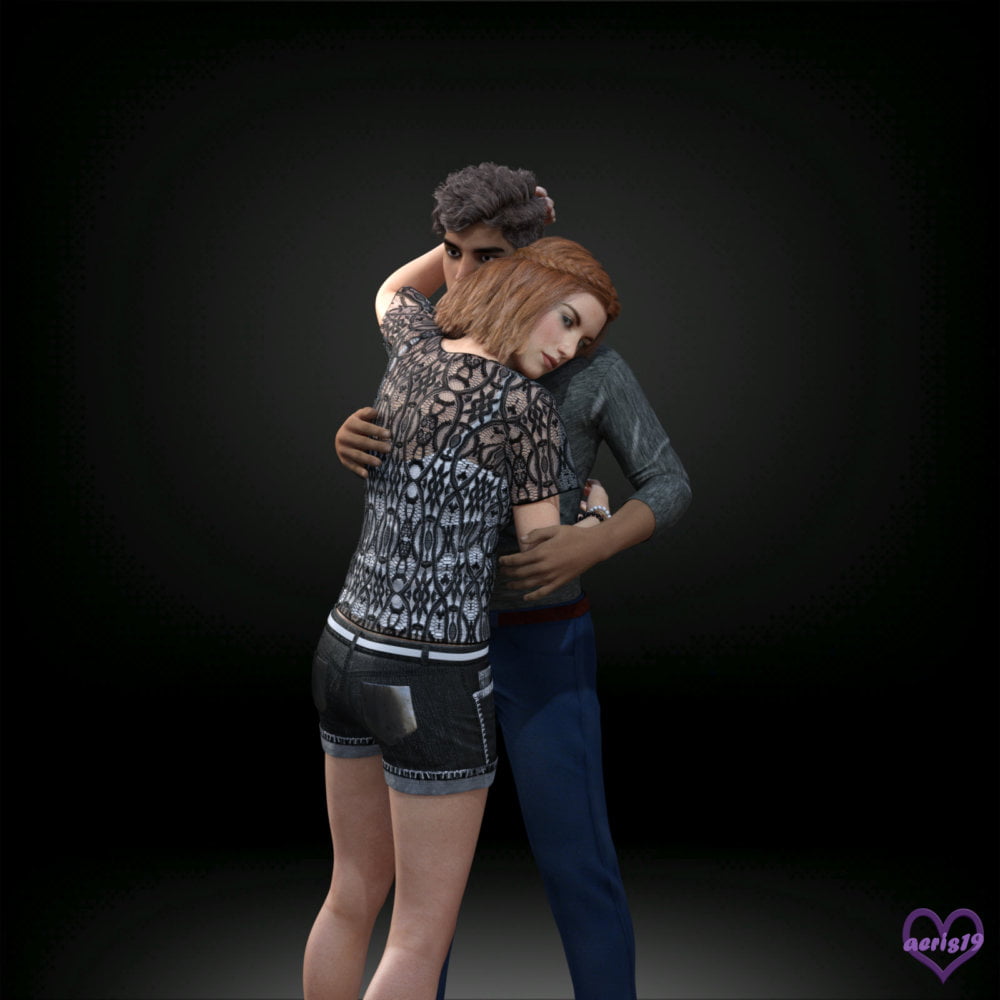 One Love Poses for Genesis 8 Couples