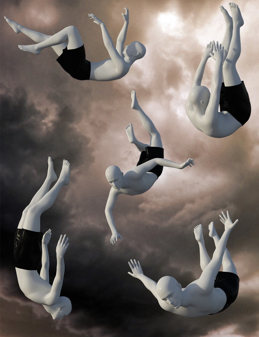 It´s Raining Gen Poses for Genesis 8 Male