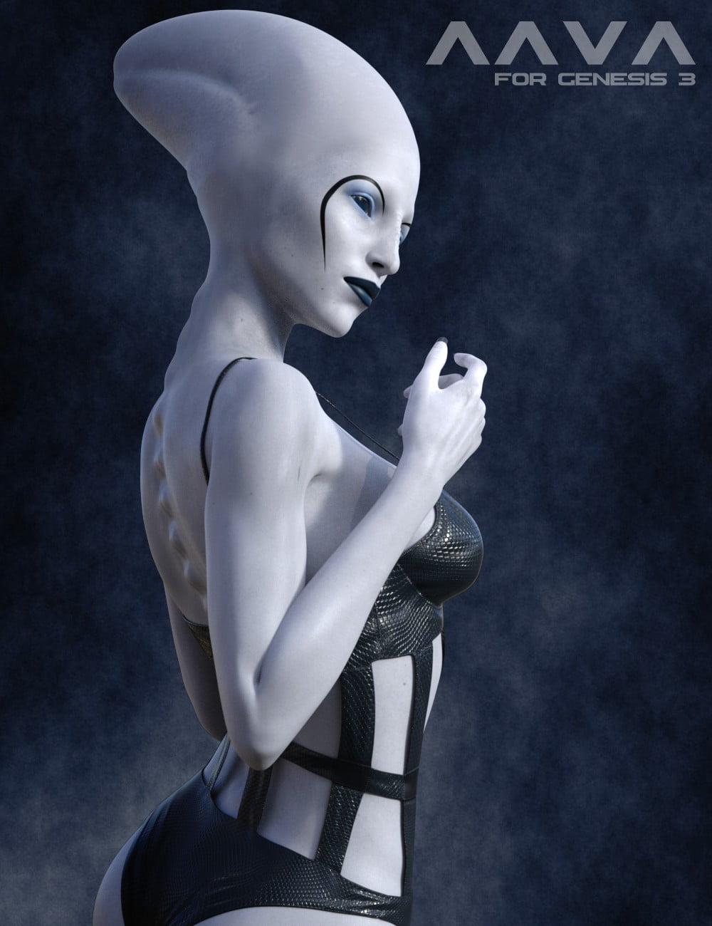 Aava Alien Species for Genesis 3 Female