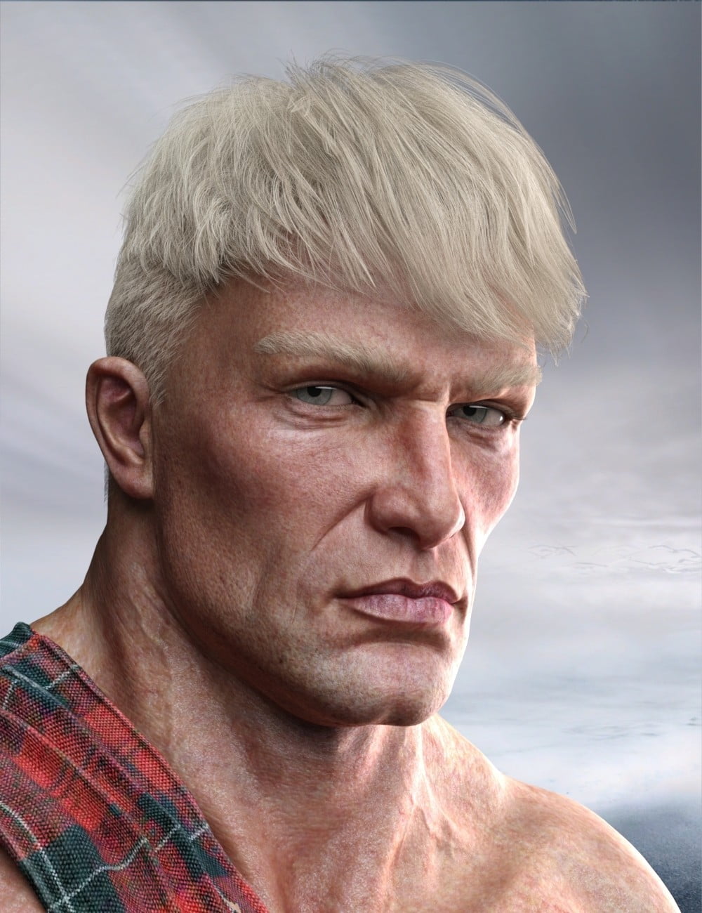 Youngblood Hair for Genesis 3 and 8