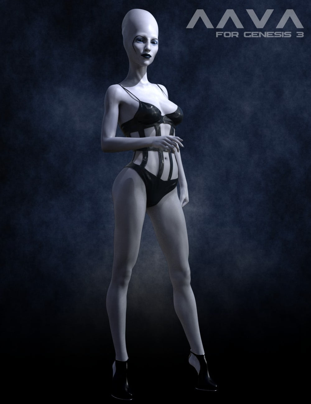 Aava Alien Species for Genesis 3 Female
