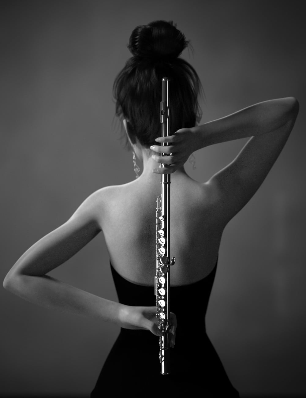 HD Flute and Poses for Genesis 8