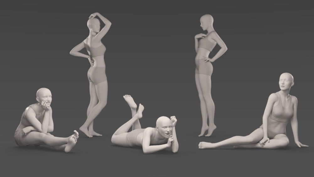 PTF Popular People Poses and Expressions for Genesis 8 Female and Penny 8