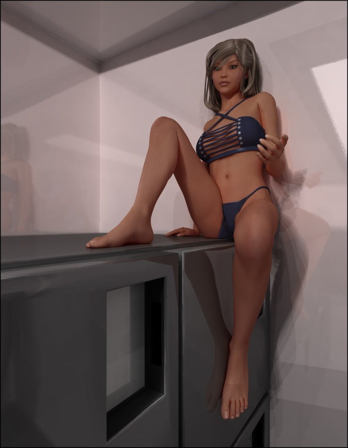 Lunar Science Station: V4 Sleep Tube Poses