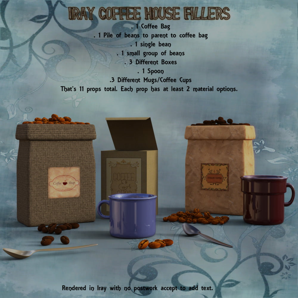 Iray Coffee House Fillers