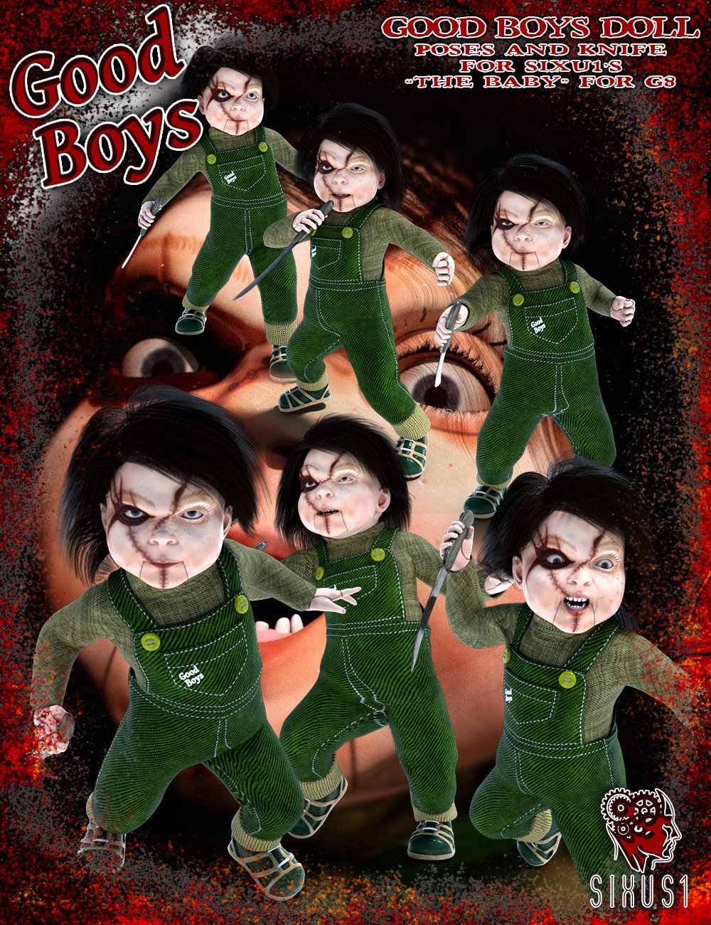 Good Boys Doll Mini Pose Pack