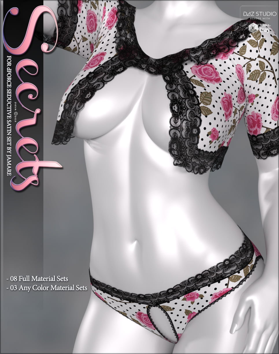 Secrets for dForce Seductive Satin Set