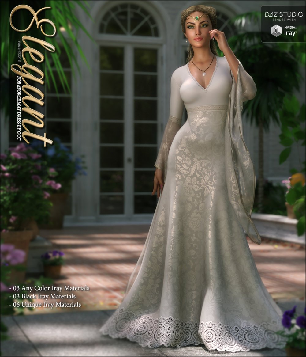 Elegant for dForce May Gown