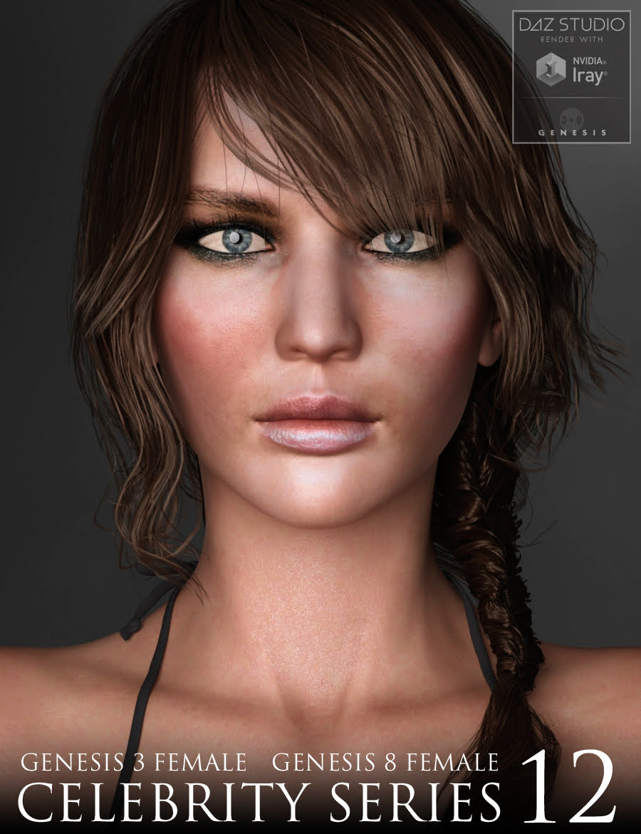 Celebrity Series 12 for Genesis 3 and Genesis 8 Female