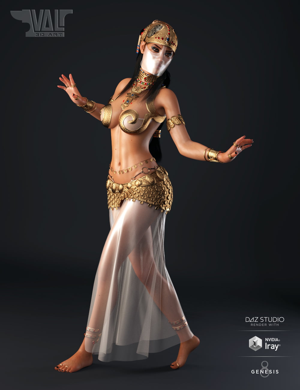 Salome II for Genesis 8 Female