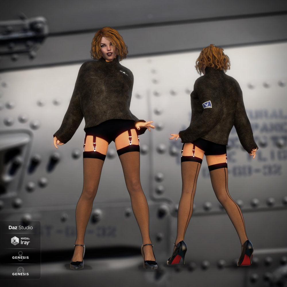 Pilot's Girlfriend for GF3 and GF8