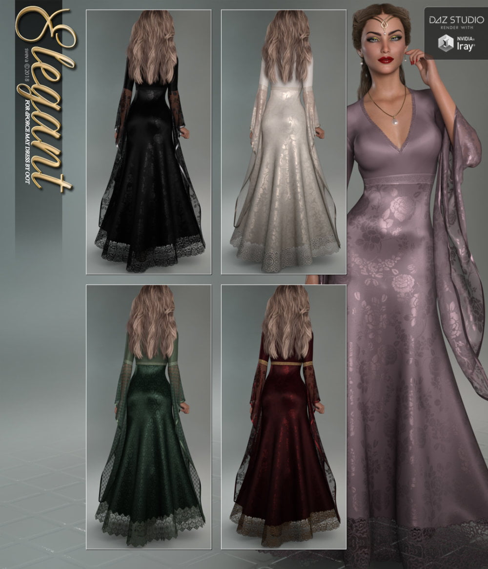 Elegant for dForce May Gown