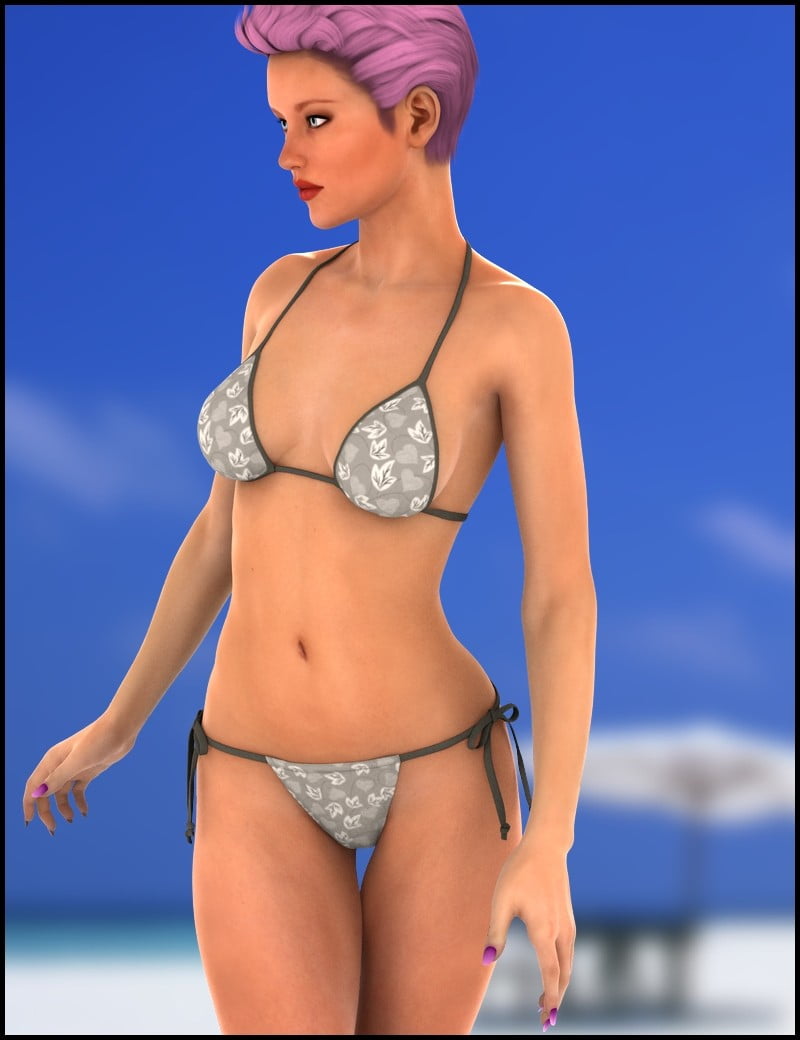 WT6 V6 String Bikini Textures