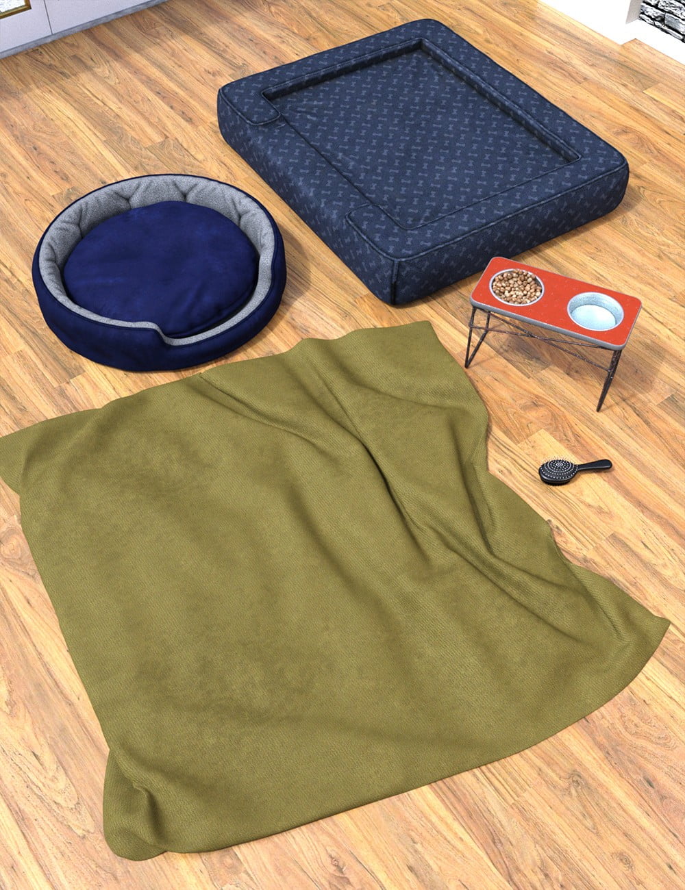 Home Sweet Home Props for DAZ Dog(s) 8