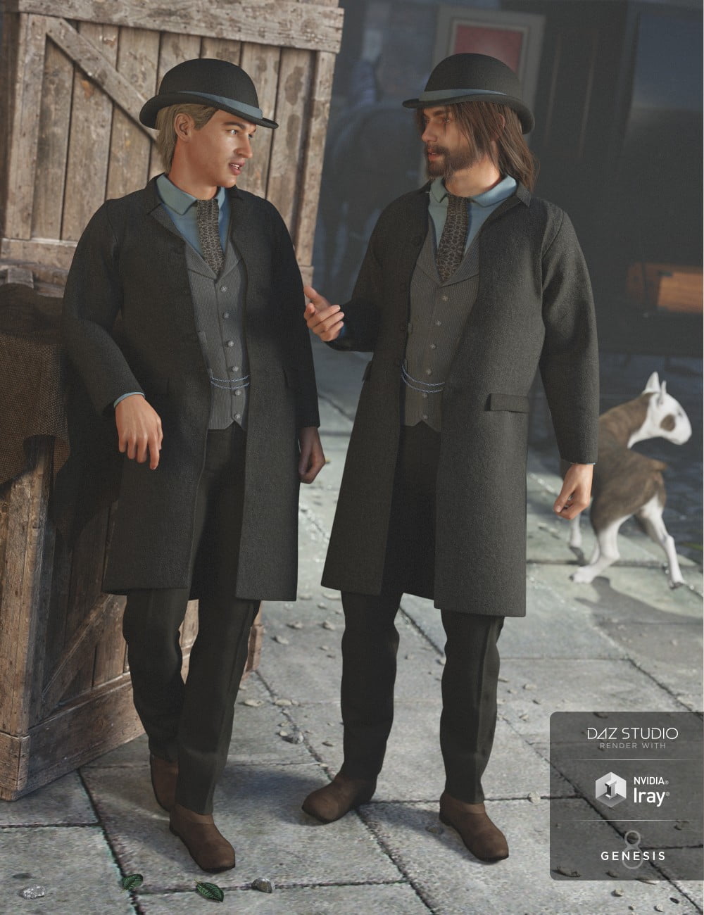 Mid Victorian Outfit for Genesis 8 Male(s)