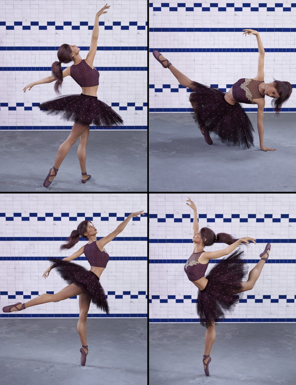 Capsces Ballet Poses for Genesis 8 Female(s)