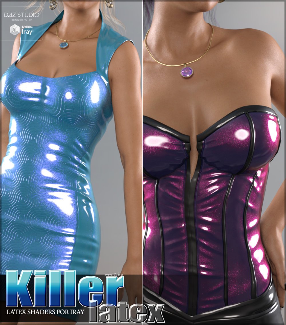 SV's Killer Iray Latex Shaders
