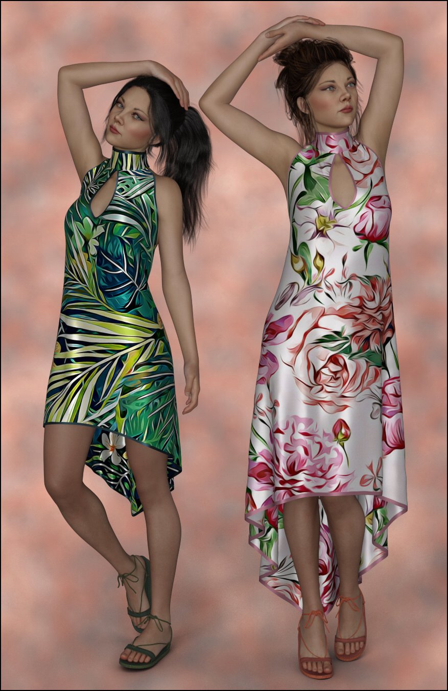 dForce - Slingback Dress for G8F