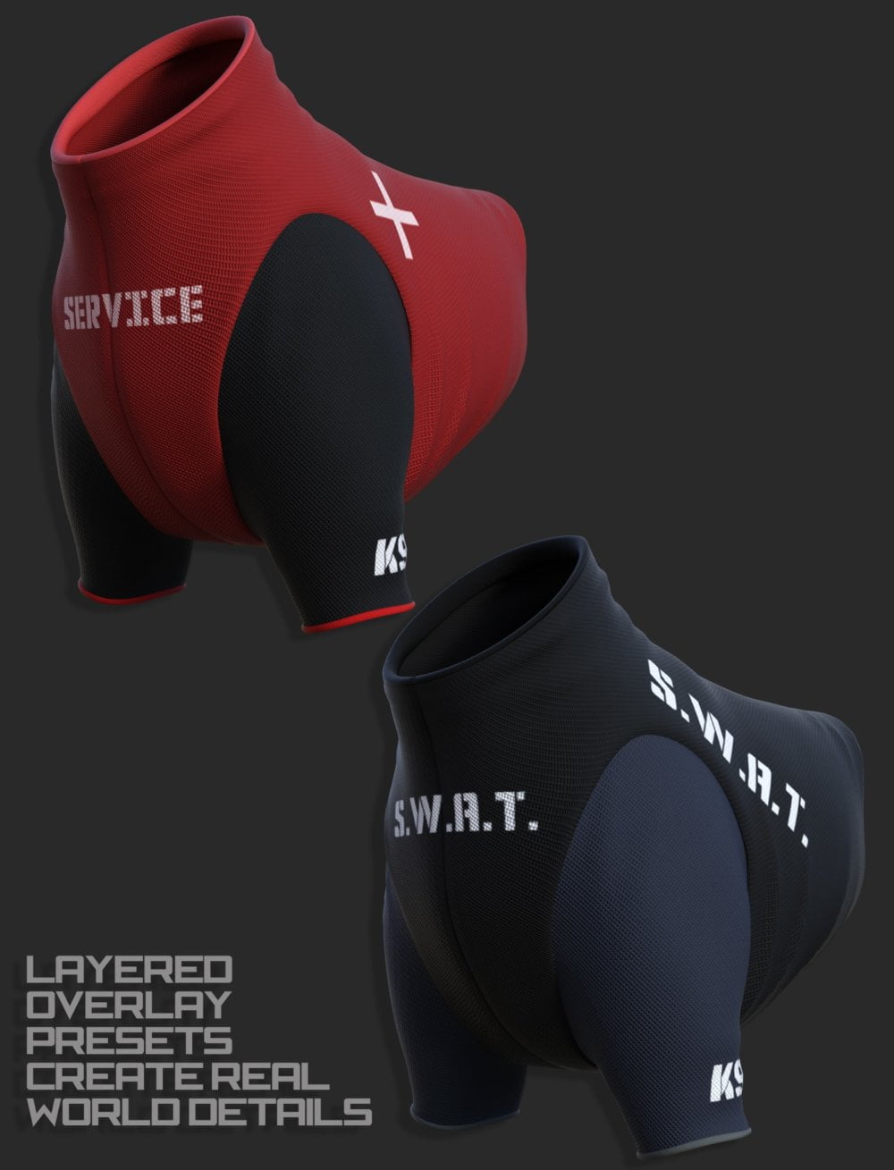 Daz Dog 8 Service Vest