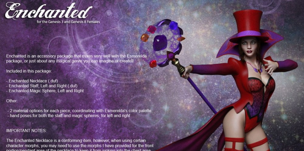 RP Enchanted for G3 and G8 Females