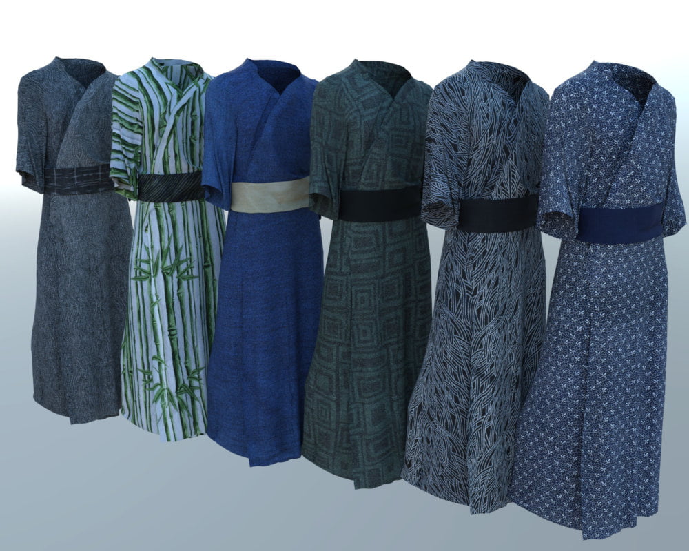 dForce Yukata for Genesis 8 Male