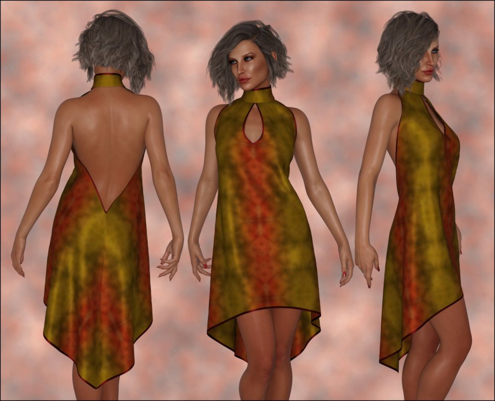 dForce - Slingback Dress for G8F