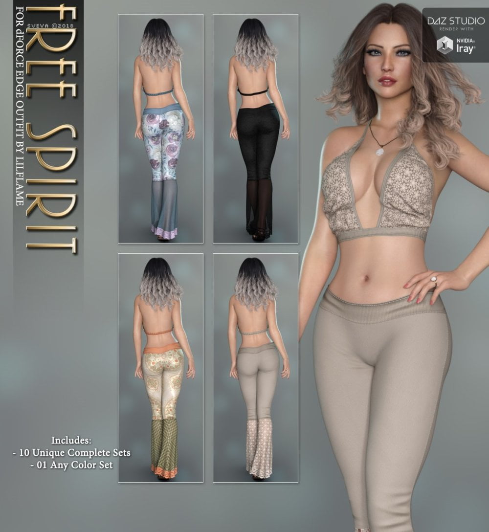 Free Spirit for dForce Edge Outift G8F