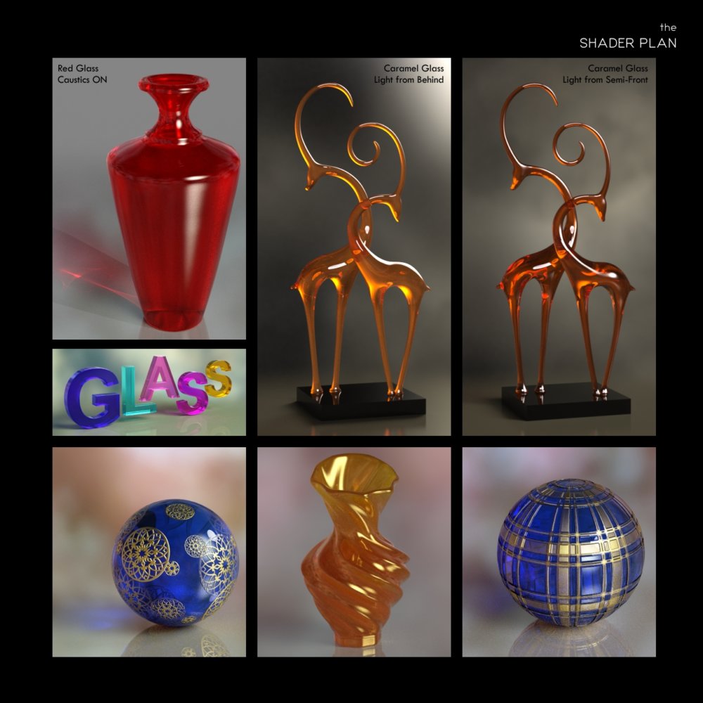 Shader Plan - Iray Glass