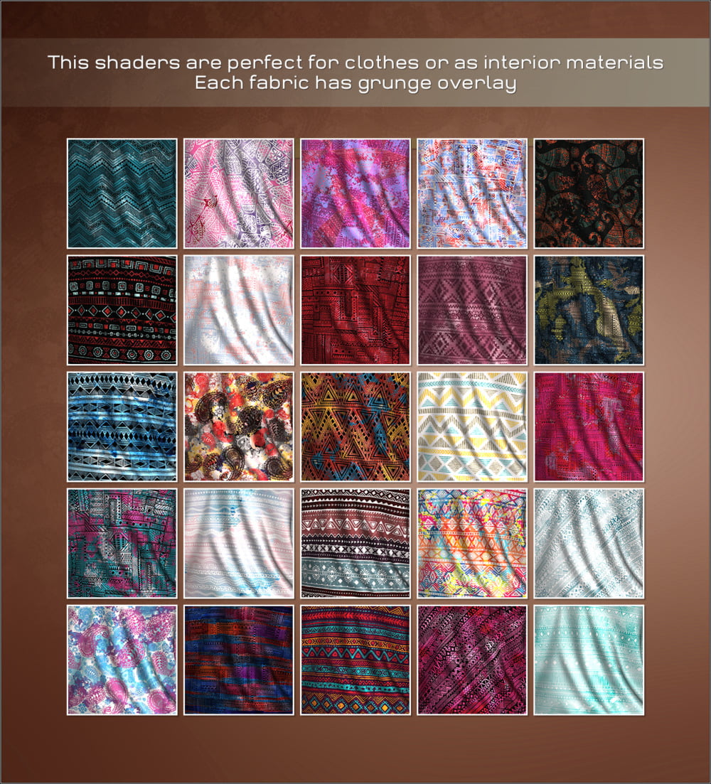 Daz Iray - Ethnic Silks