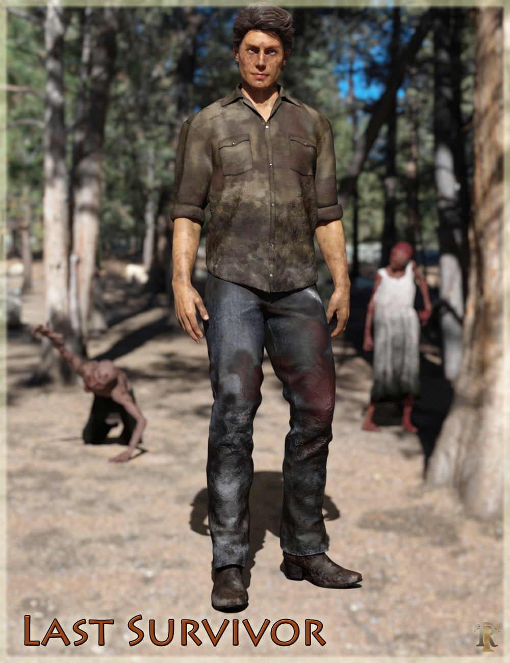 Last Survivor Outfit for Genesis 8 Male(s)