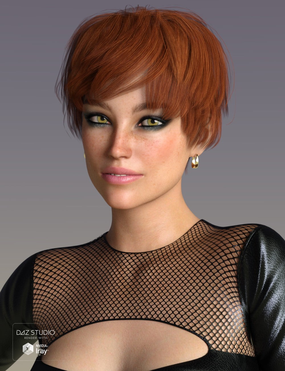 Melo Hair for Genesis 3 and 8 Female(s)