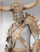 Axoran Demonic Armor Regalia for Genesis 8 Male(s)