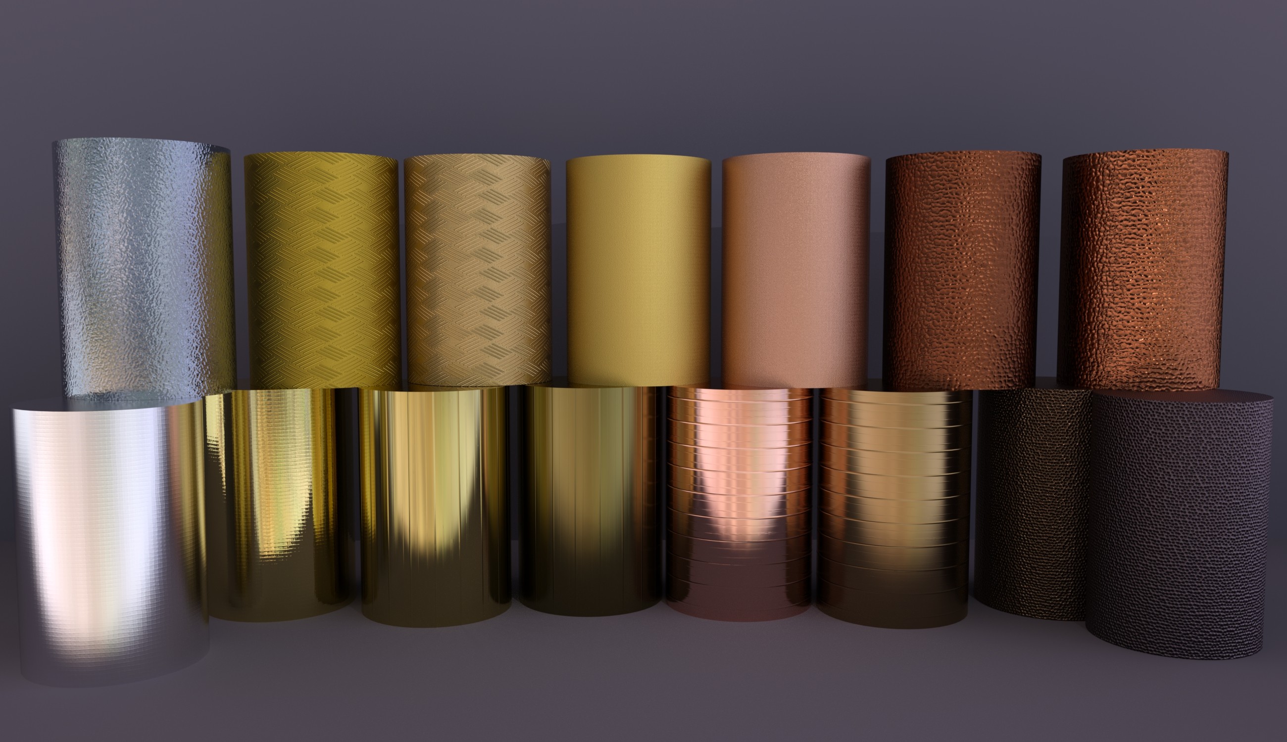 Fresh Metal Shaders for Iray