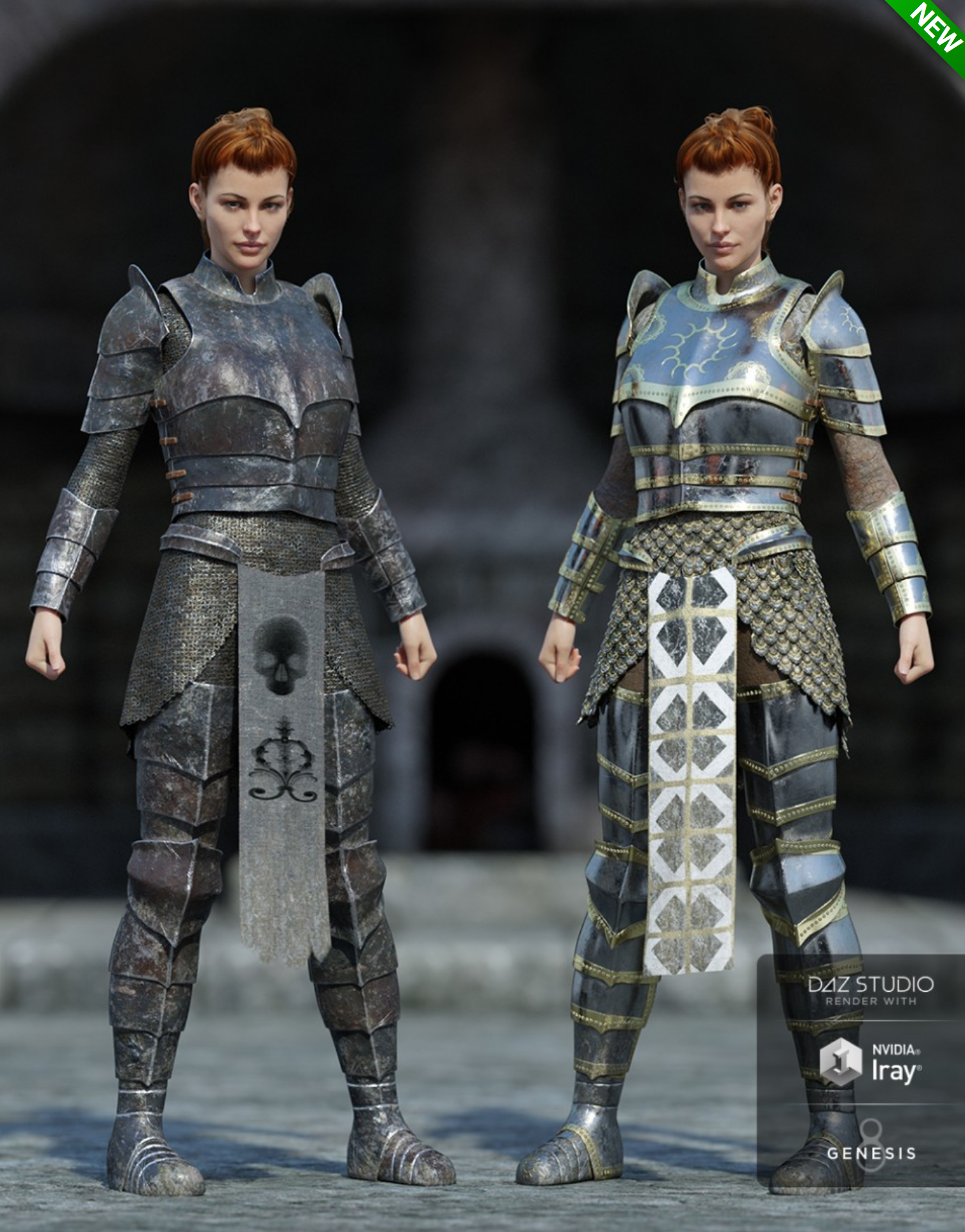 dForce High Paladin Textures