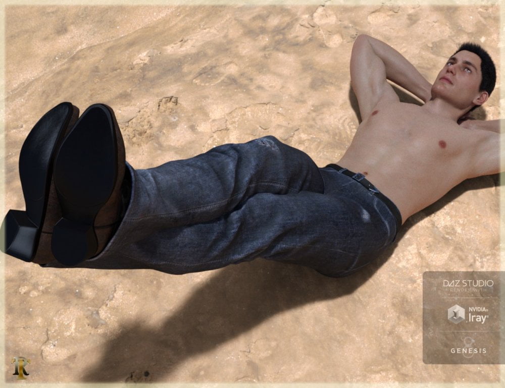 Last Survivor Outfit for Genesis 8 Male(s)