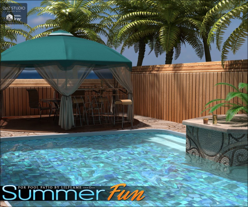 Summer Fun for Pool Patio DS