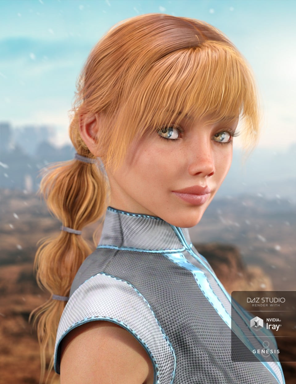 EmJay Hair for Genesis 3 & 8 Female(s)