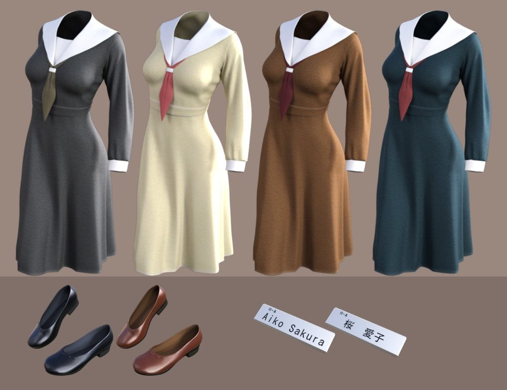 dForce Nursing Student for Genesis 8 Female(s)