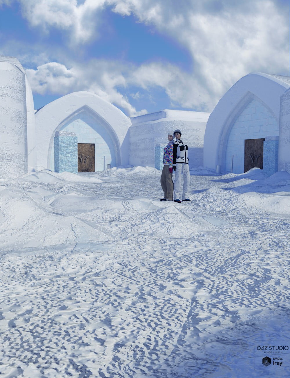 Ice Hotel Exterior