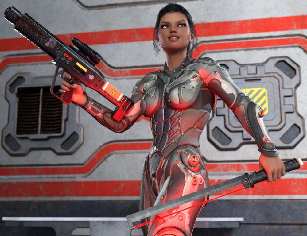 VIPER-420 Energy Rifle Set