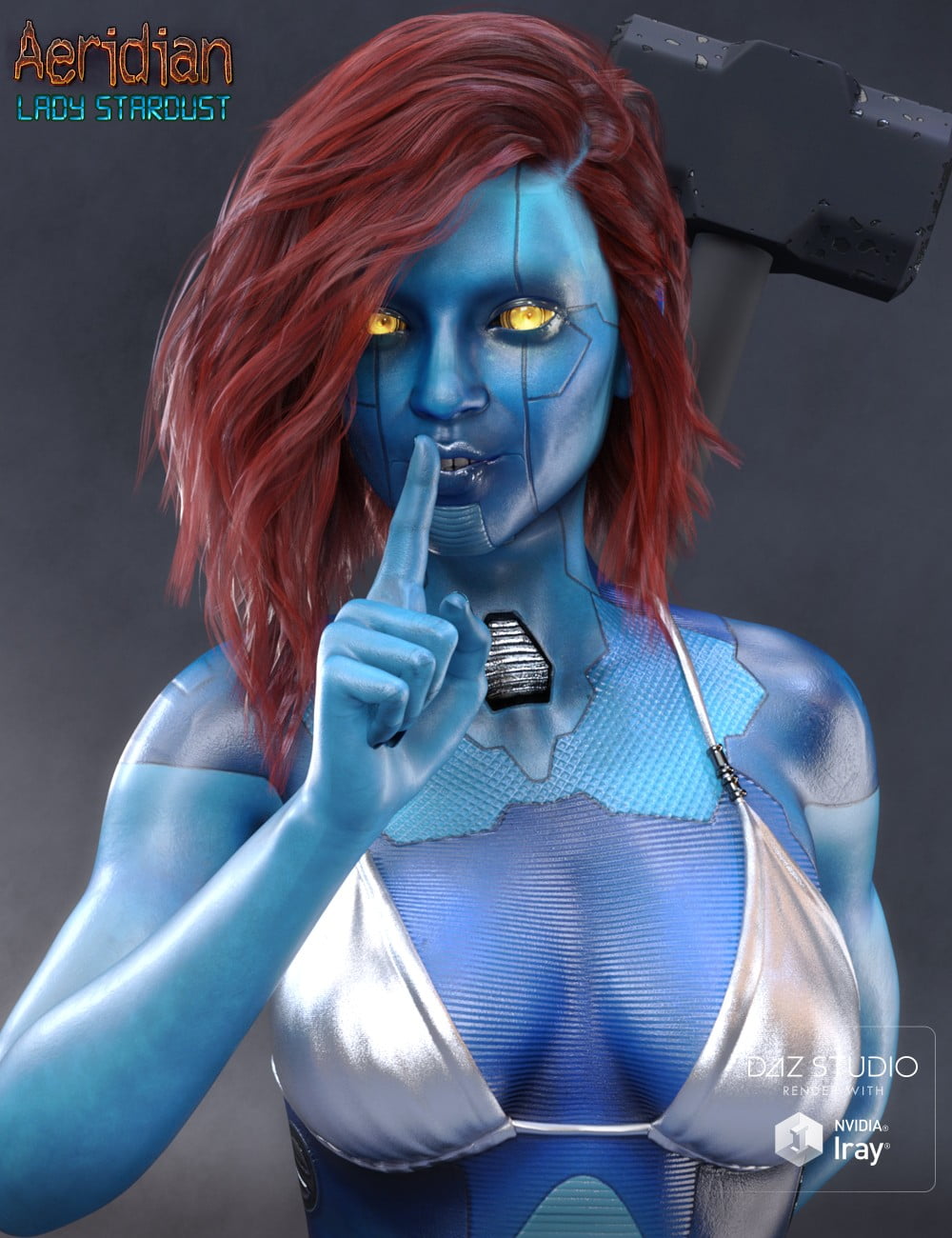 Aeridian Lady Stardust for Zelara 8 & Genesis 8 Female