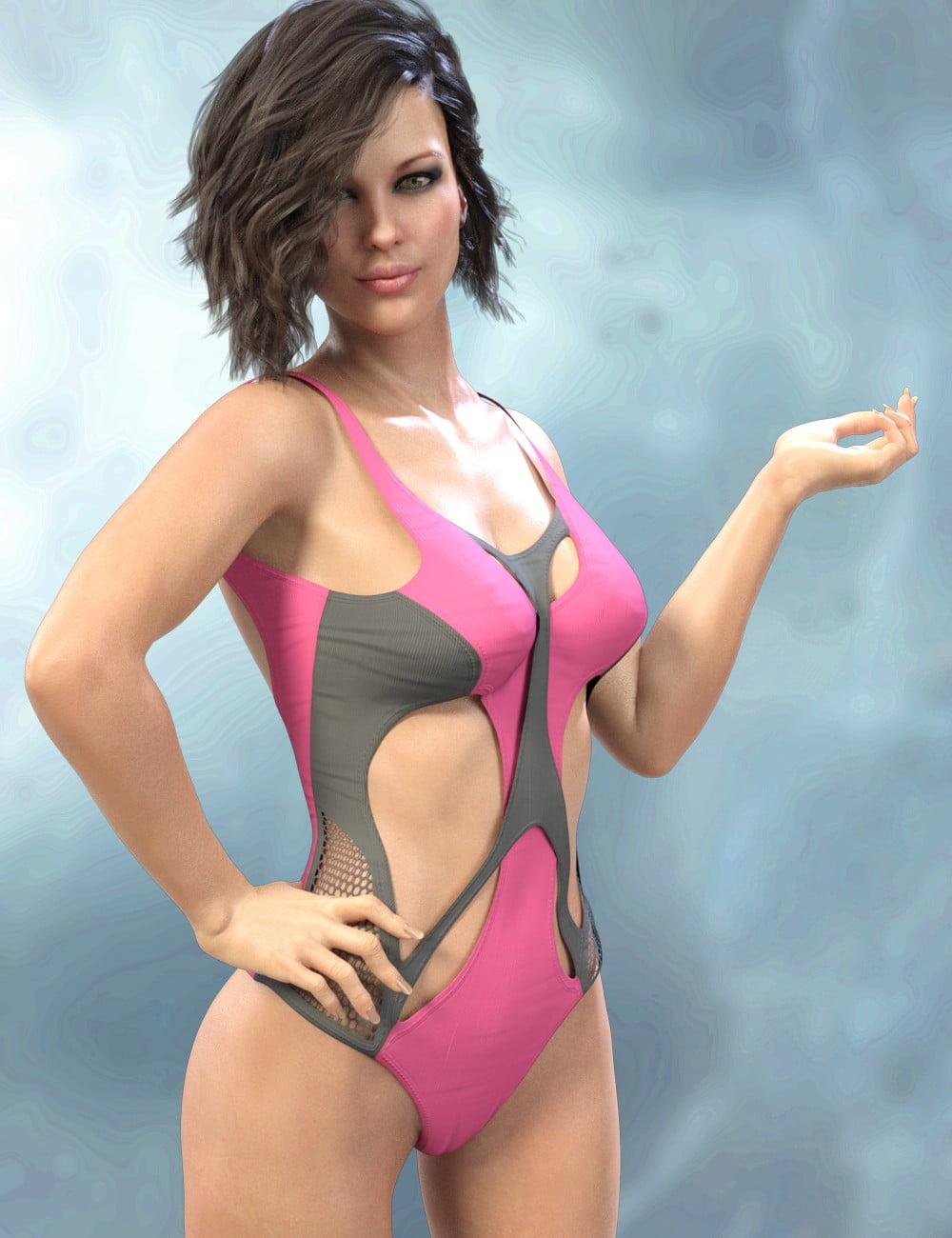 X-Fashion Sport Bodysuit for Genesis 8 Female(s)