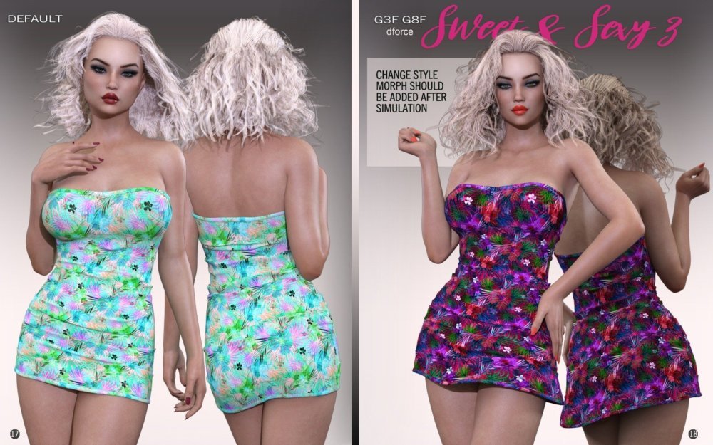 dforce Sweet & Sexy Three Scrunch Dress G3FG8F