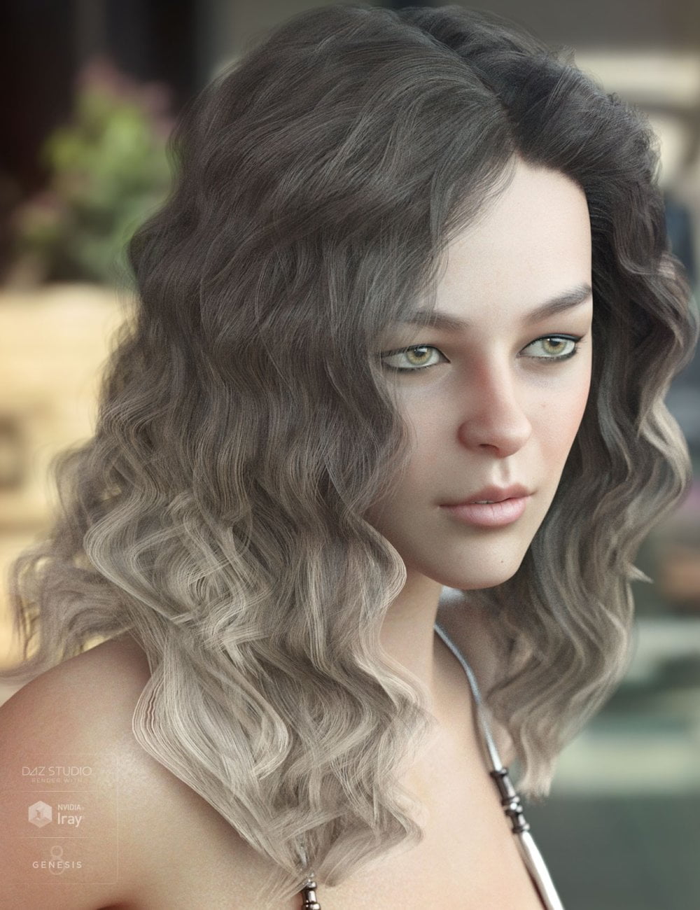 Vance Hair for Genesis 3 & 8 Female(s)
