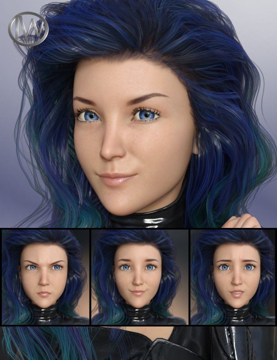 Sweet but Dangerous - Expressions for Genesis 8 Female(s) and Aiko 8