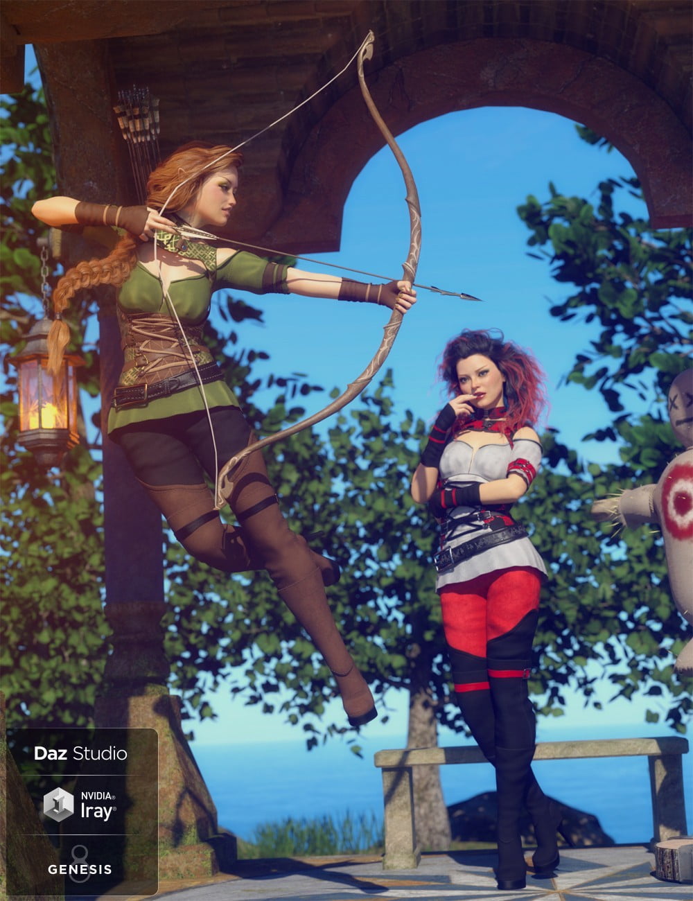 Woodland Rogue Outfit Textures