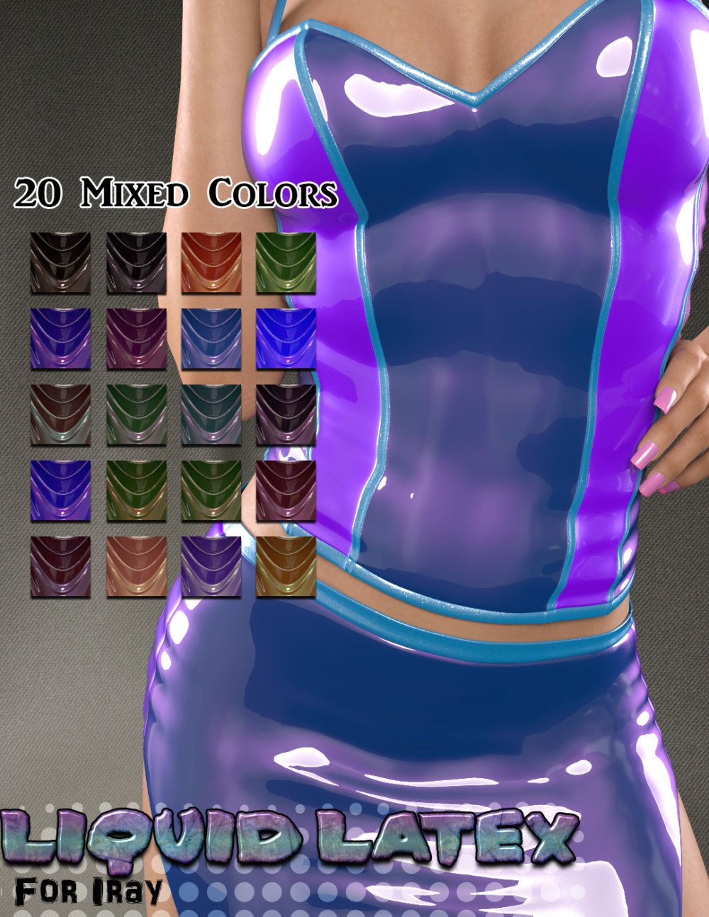 Liquid Latex Iray Shaders - Merchant Resource